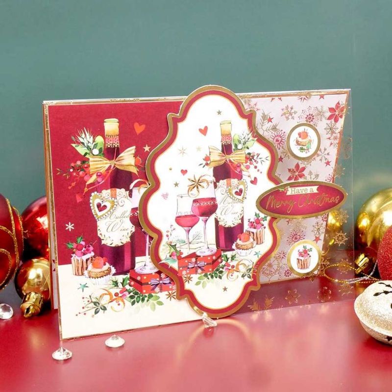 Festive Treats Heartwarming Christmas Die Cut Luxury Toppers for Paper Crafts