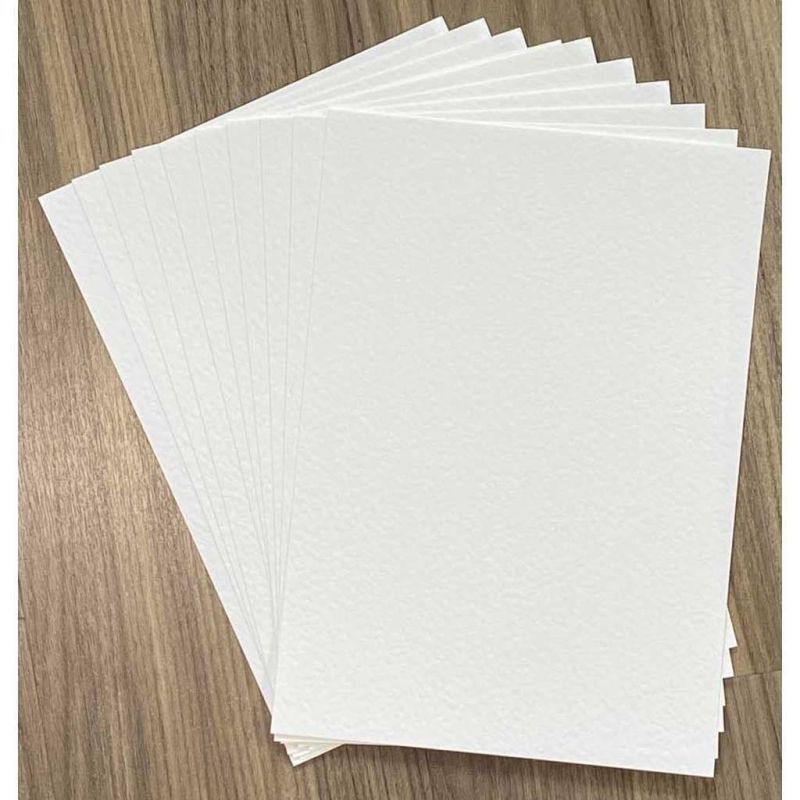 10 A4 Hammered Textured 250gsm Card For Paper Crafts