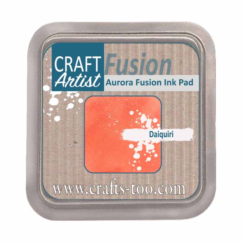 Aurora Fusion Ink Pad by Craft Artist for Rubber Stamping & Crafts