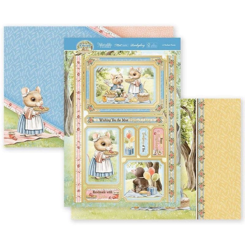 A Perfect Picnic By The Riverside Luxury Topper Paper Craft Set