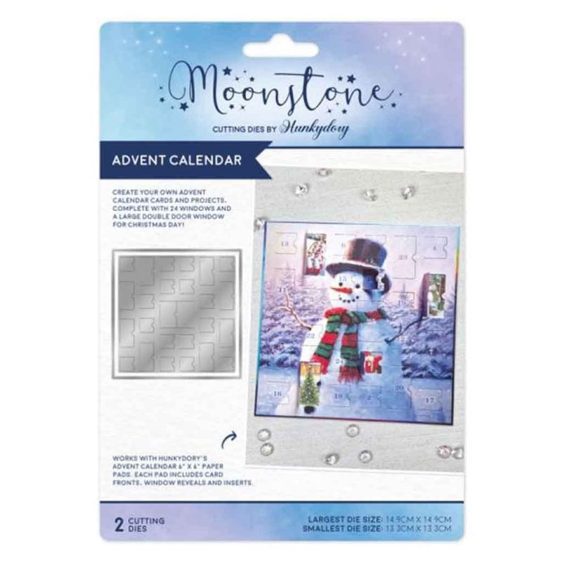 Advent Calendar Die for Crafting Your Own Advent Calendar