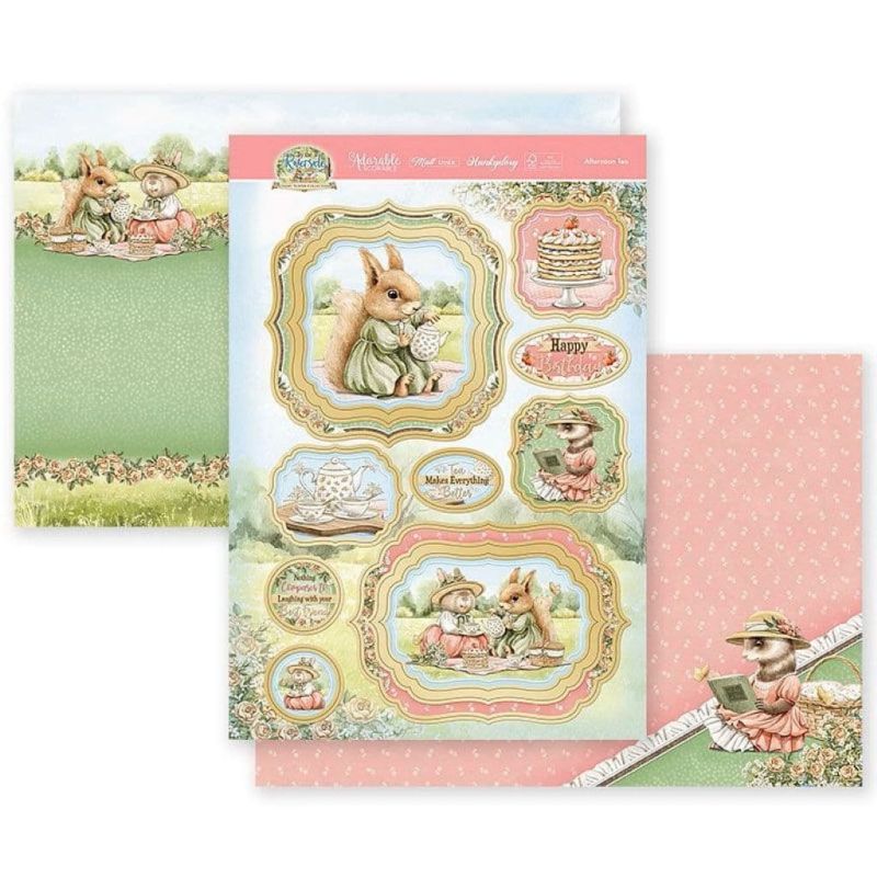 Afternoon Tea By The Riverside Luxury Topper Paper Craft Set