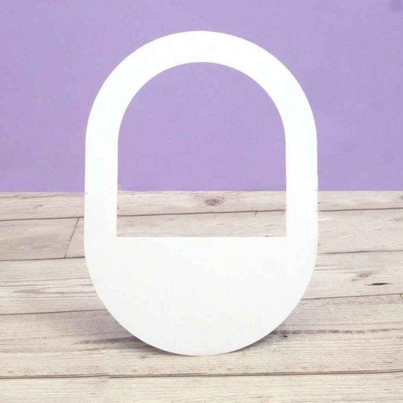 Archway Rocker Luxury Shaped Card Blank & Envelope - 5 Pack