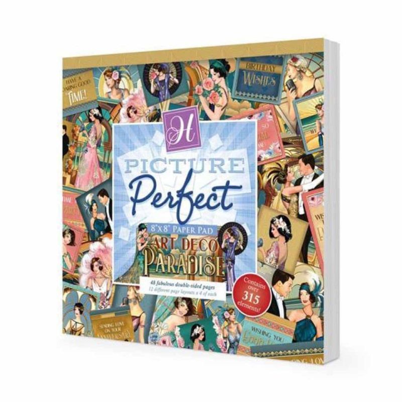 Art Deco Paradise Picture Perfect Craft Paper Pad for Cardmaking & Craft