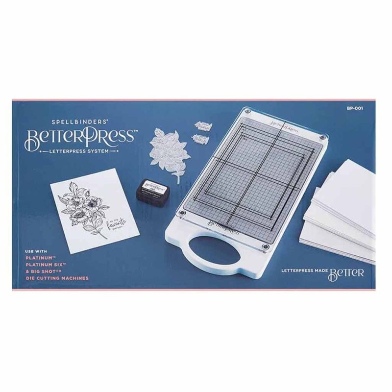 BetterPress Starter Kit by Spellbinders for Paper Craft