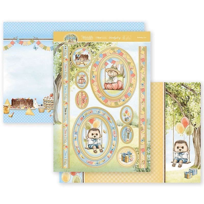 Birthday Fun By The Riverside Luxury Topper Paper Craft Set