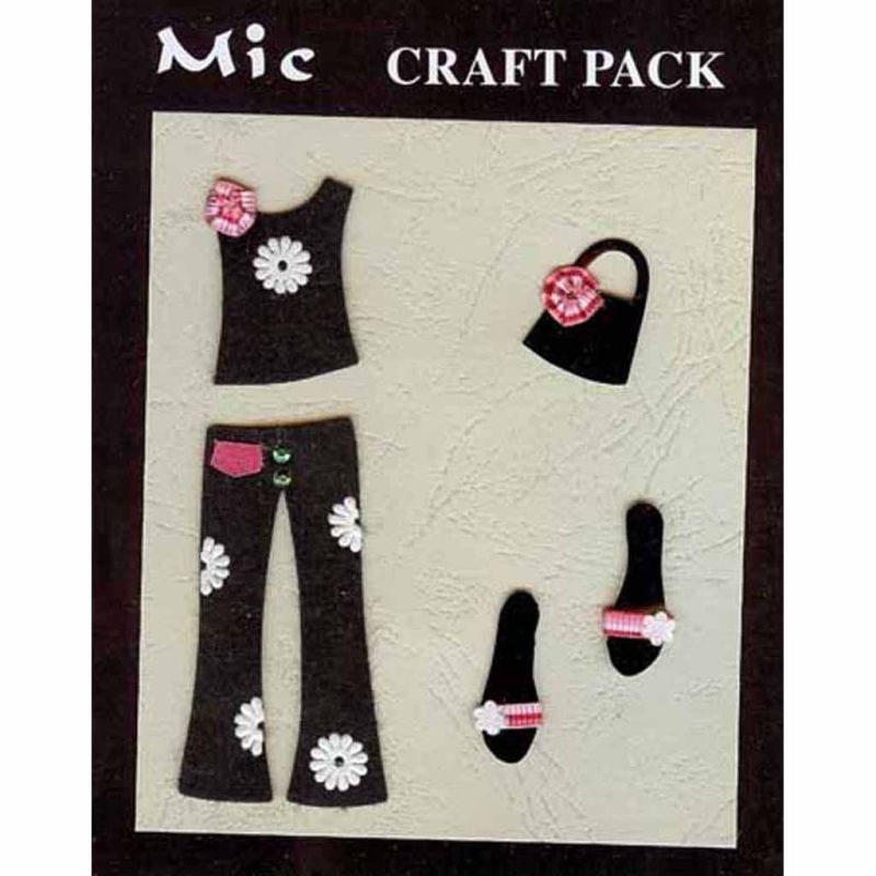 Black Hippi Chick Trouser, Tops, Shoes and Handbag Toppers