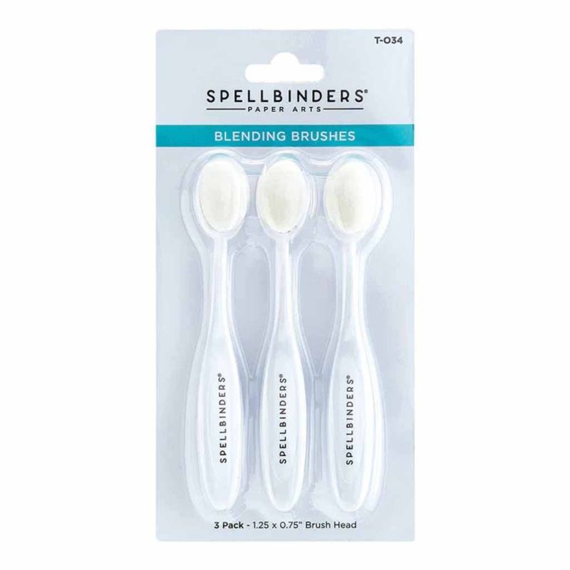 Blending Brush Set Of 3 for Paper Crafts by Spellbinders