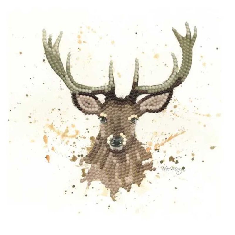 Sheridan The Stag Sparkle Art Paper Craft Card Kit by Bree Merryn