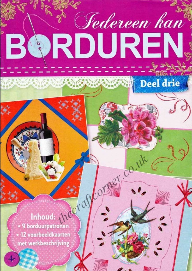 Borders Paper Embroidery A5 Booklet