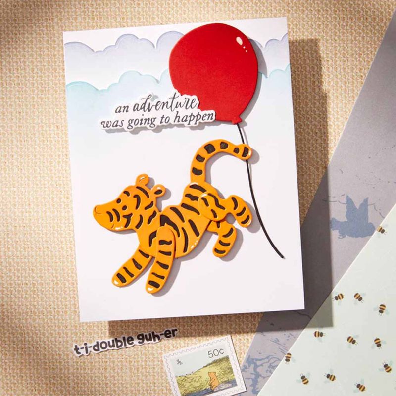 Tigger & Eeyore Paper Craft Cutting Dies Winnie The Pooh Range by Spellbinders