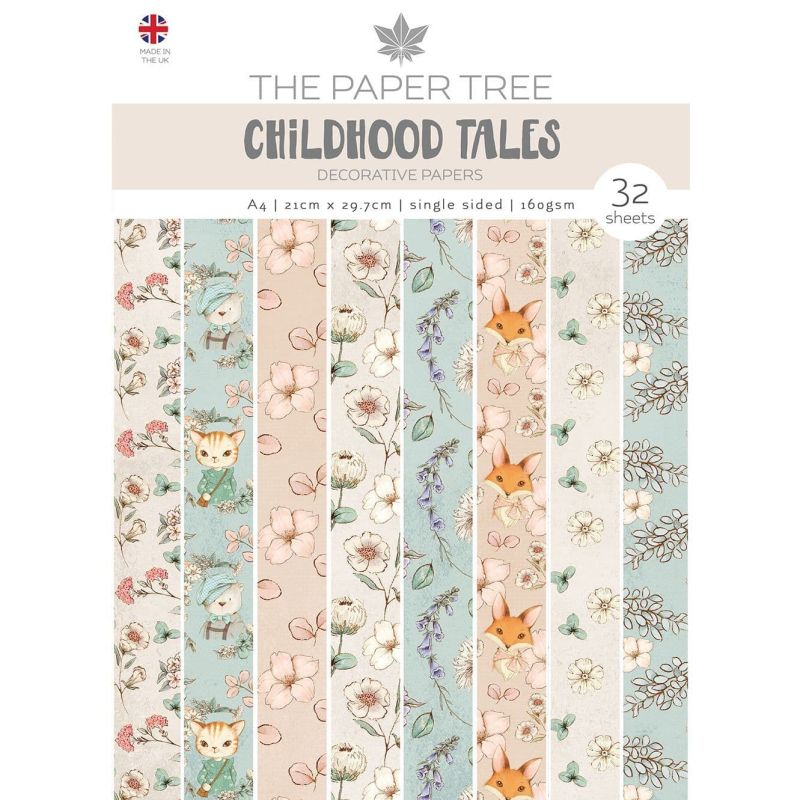 Childhood Tales A4 Decorative Paper by The Paper Tree