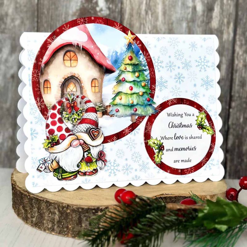 Christmas Verses Transparent Self Adhesive Printed Sheets by Katy Sue