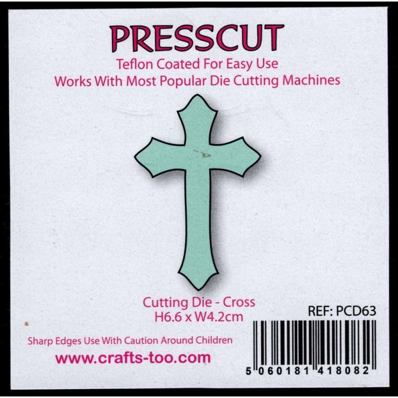 Cross Metal Craft Die for Paper Crafting