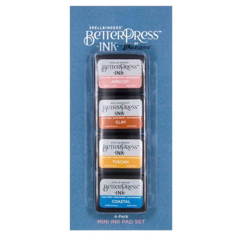 Desert Sunset  BetterPress Ink Mini Set for Paper Craft