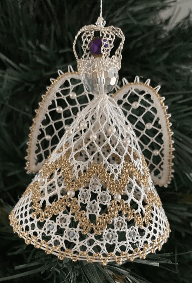 Elizabeth, Angel 2022 Torchon Bobbin Lace Online Class