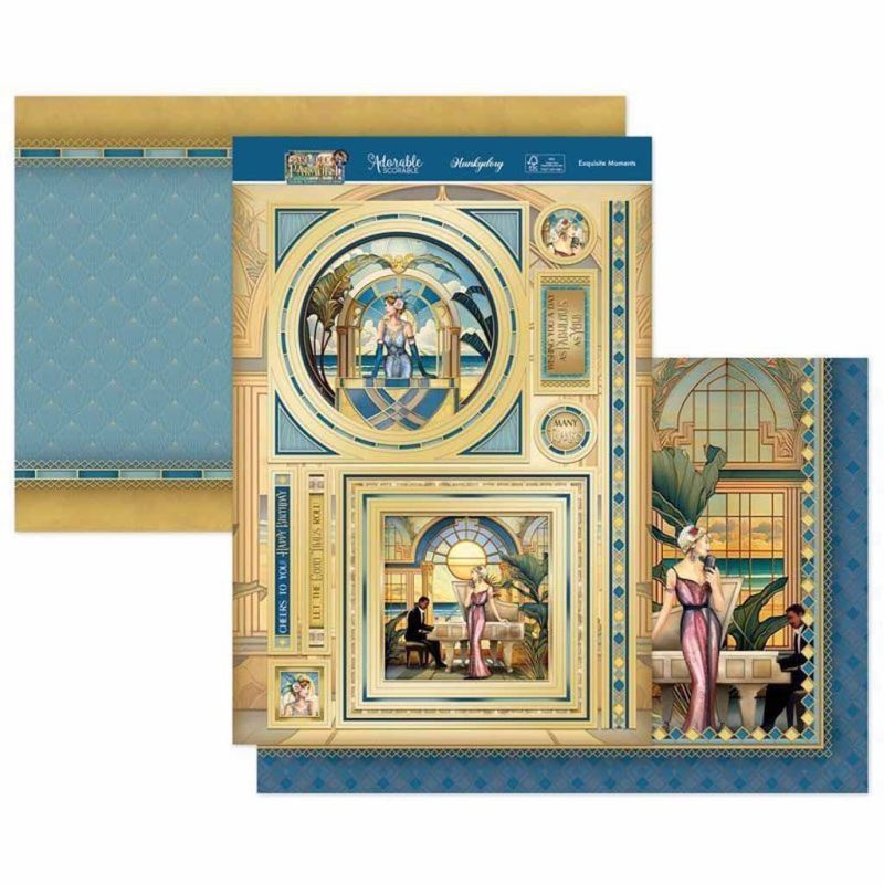 Exquisite Moments Art Deco Topper for Crafts & Cardmaking