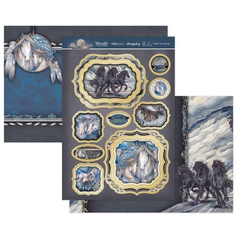 Follow Your Dreams Horses Luxury Topper Sets for Paper Crafting