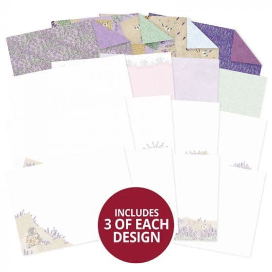 Forever Florals Lavender Luxury Inserts & Paper For Crafting