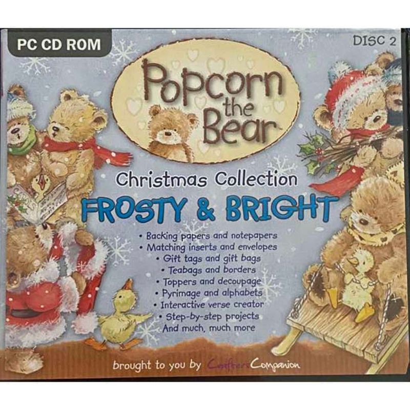 Frosty & Bright Popcorn The Bear Craft CD Rom