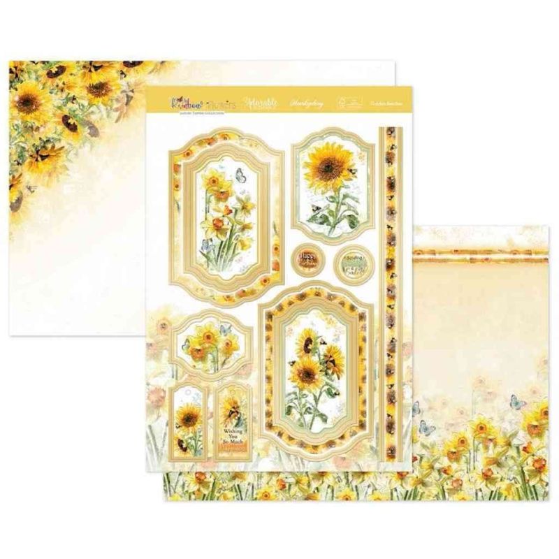 Golden Bunches Die Cut Luxury Topper Set For Paper Craft