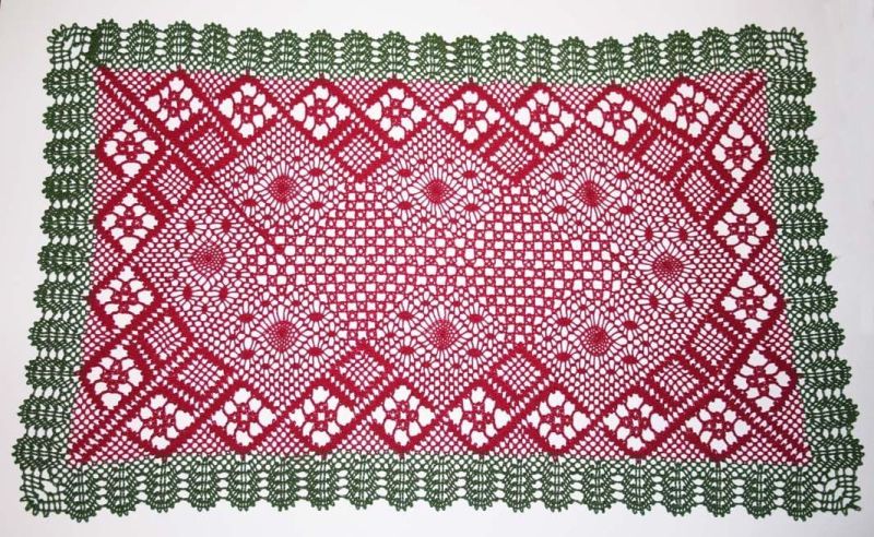 Granddad's Garden Torchon Bobbin Lace Pattern