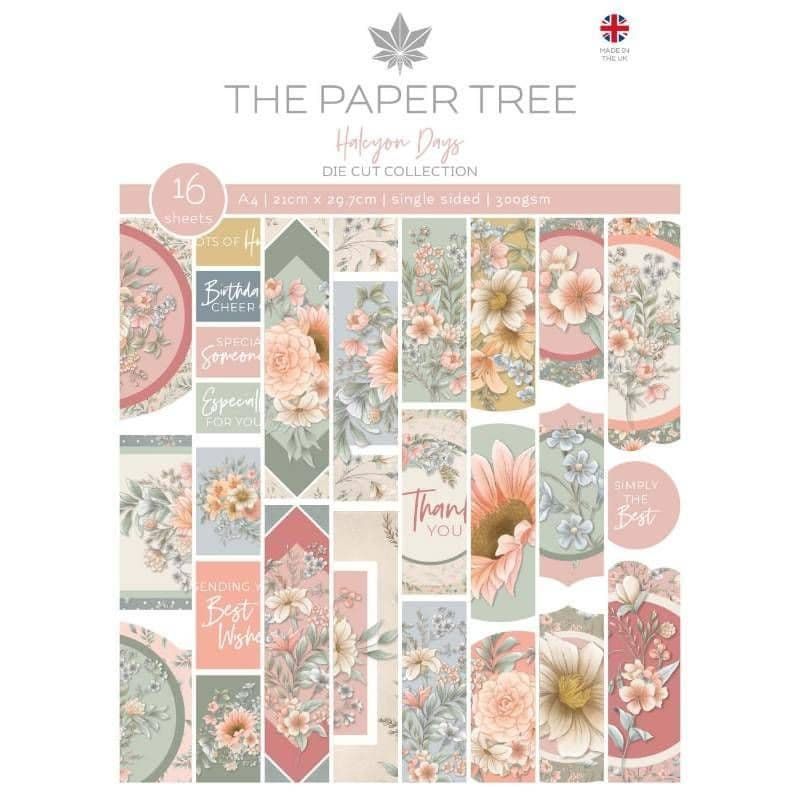 Halcyon Days Die Cut A4 Collection by The Paper Tree