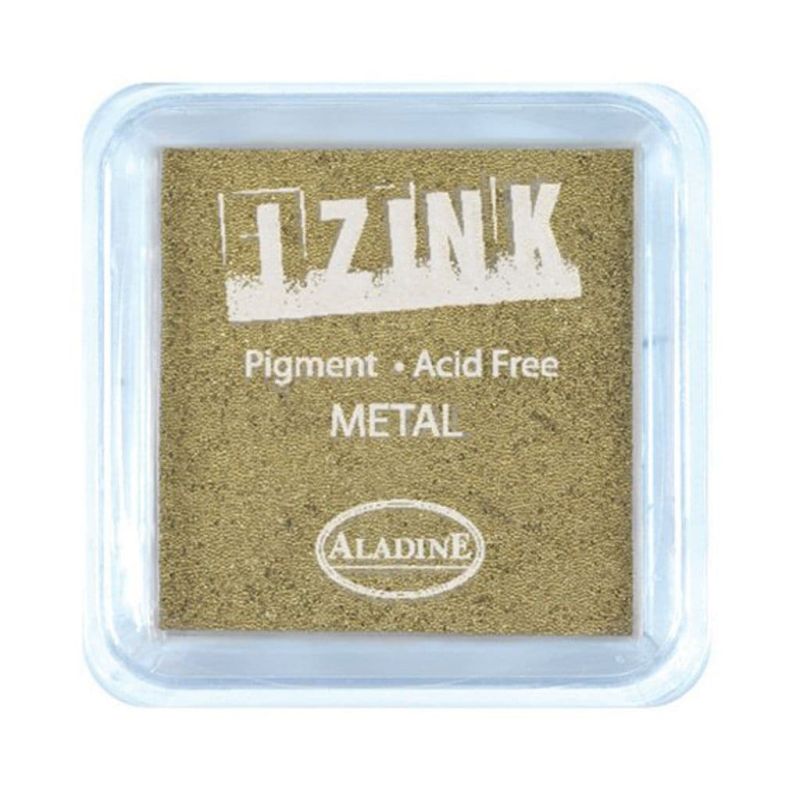 Izink Pigment Rubber Stamp Pad for Paper Crafts