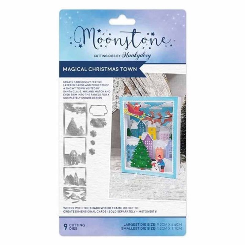 Magical Christmas Town Paper Craft Cutting Dies