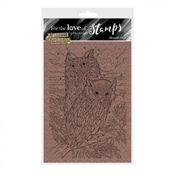 Moonlit Owls Clear Rubber Stamps by Hunkydory Crafts - FTLS833