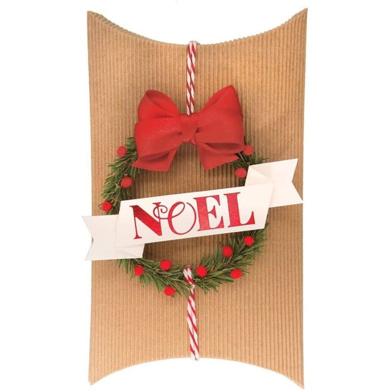 Noel Glimmer Sentiments Spellbinders Hot Foil Plate for Paper Craft