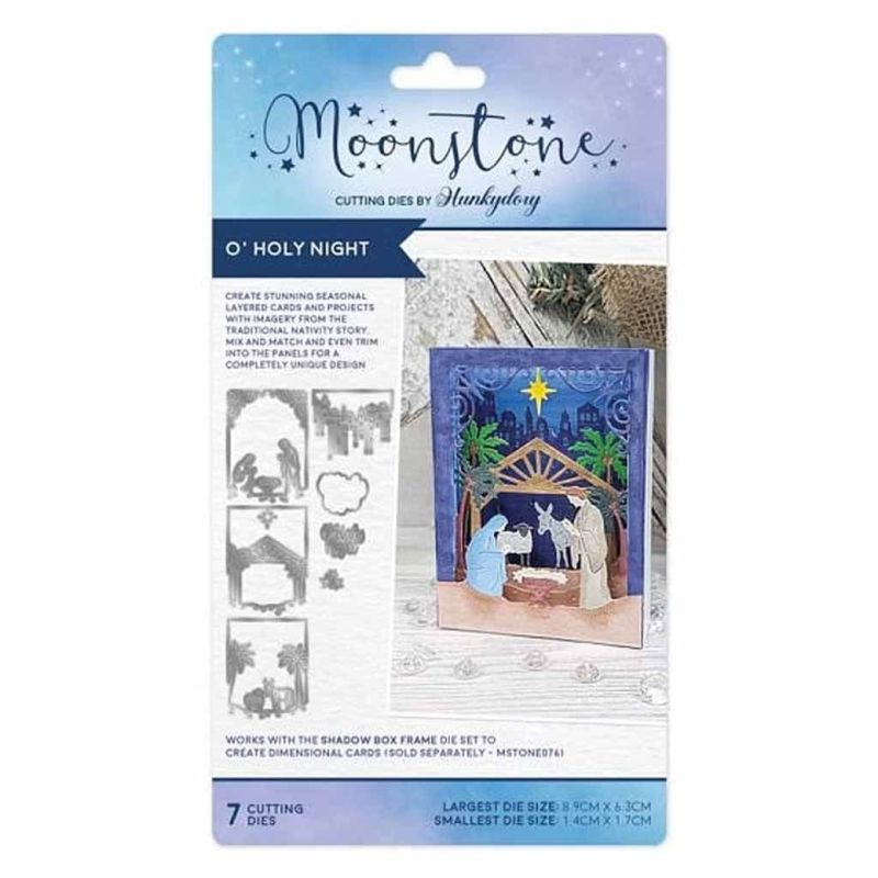 O' Holy Night Nativity Paper Craft Cutting Dies