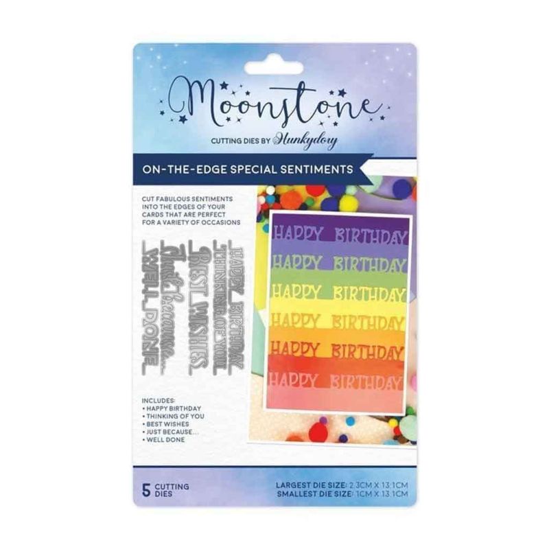 On-The-Edge Special Sentiments Paper Craft Die