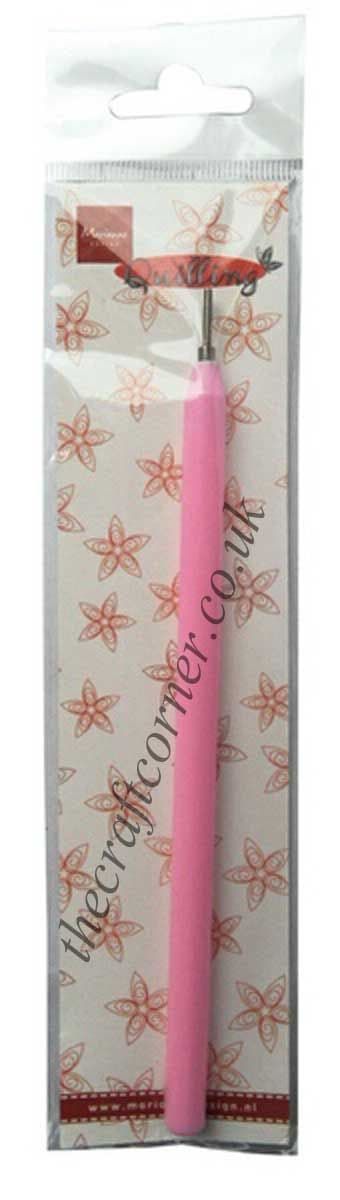 Pink Plastic Handled Metal Tip Quilling Tool