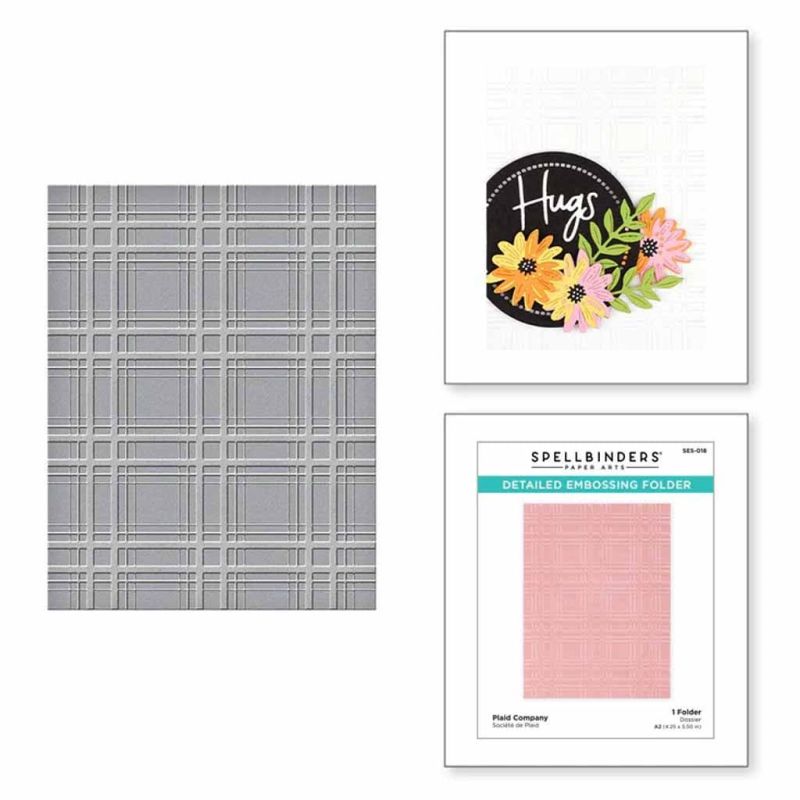 Plaid Company Detailed Embossing Folder for Paper Crafts