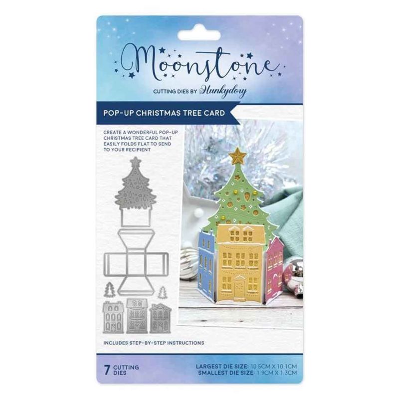 Pop-Up Christmas Tree Card Metal Dies for Paper Crafting