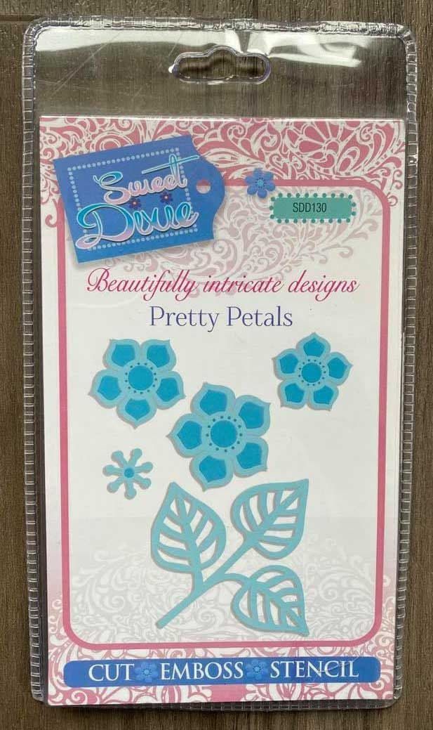 Pretty Petals Flower & Leaves Sweet Dixie Metal Die - SDD130