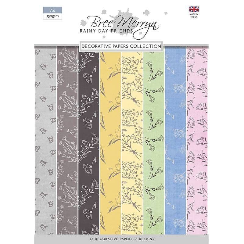 Rainy Day Friends Decorative Paper Collection by Bree Merryn