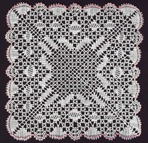 Rose Garden Torchon Bobbin Lace Pattern