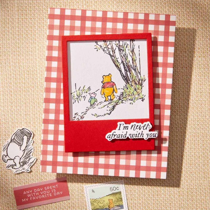 Memory Frames Paper Craft Cutting Dies Winnie The Pooh Range by Spellbinders