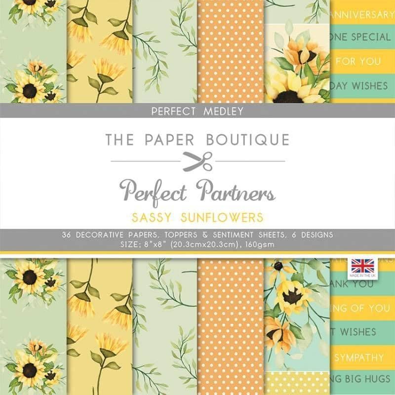 Sassy Sunflowers Perfect Partners Perfect Medley by The Paper Boutique