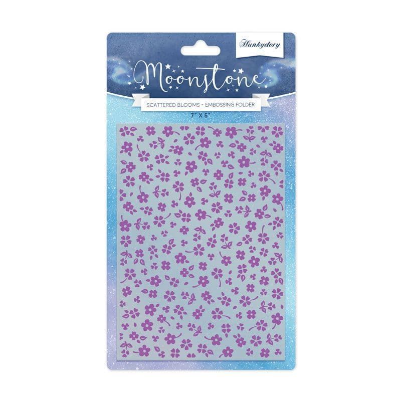 Scattered Blooms Embossing Folder by Hunkydory - MSTONE715