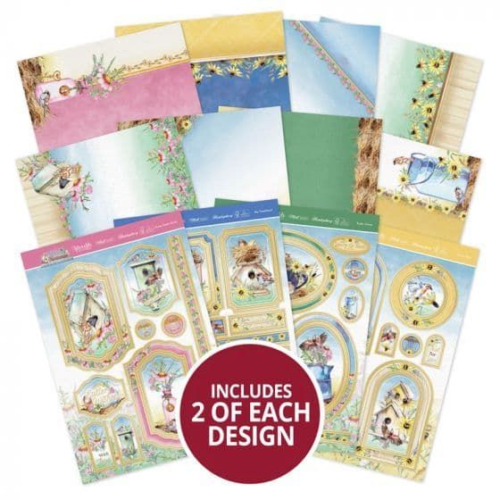 Spring Birdsong Luxury Topper Collection By Hunkydory