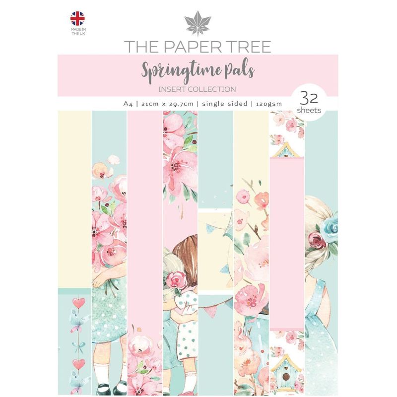 Springtime Pals A4 Insert Collection by The Paper Tree