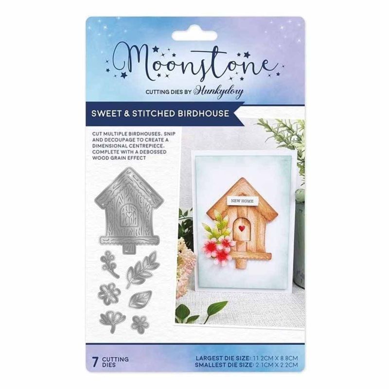 Sweet & Stitched Birdhouse Metal Dies For Paper Craft