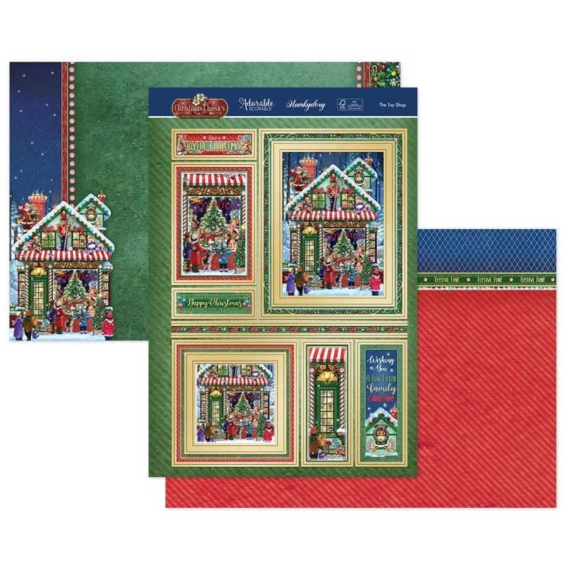 The Toy Shop Luxury Paper Craft Die Cut Topper Set