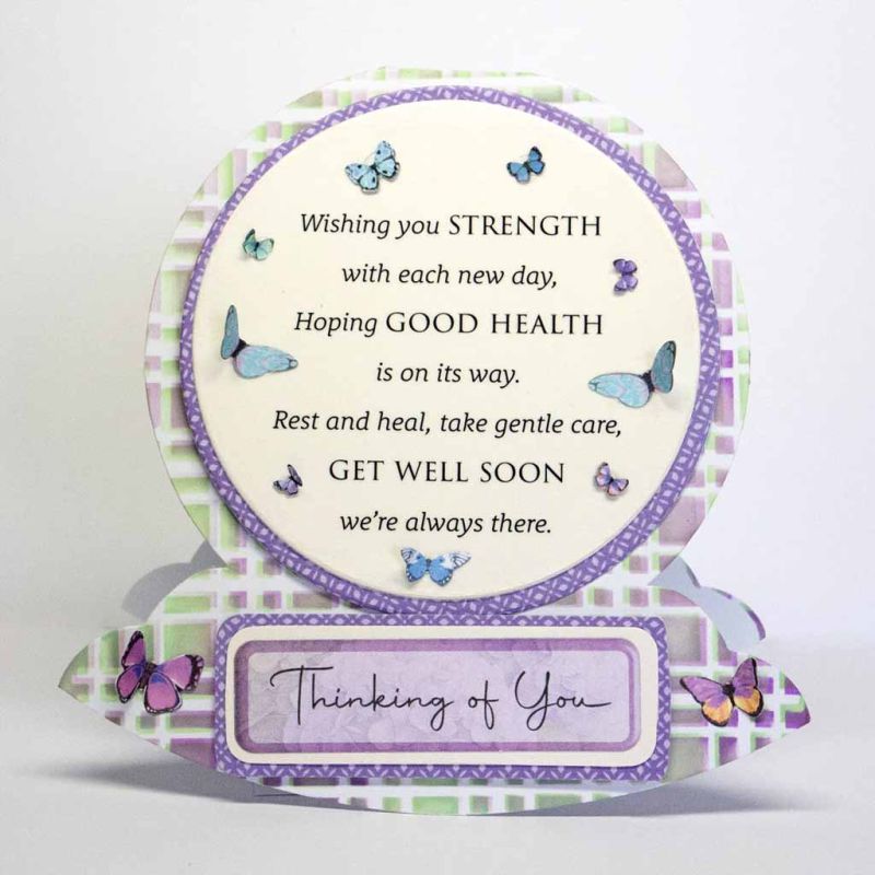 Thinking of You Verses Transparent Self Adhesive Peelable Printed Sheets by Katy Sue