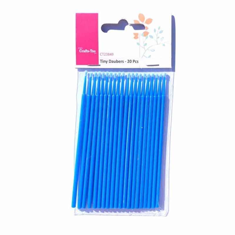 Tiny Daubers - 20 Pcs For Precision Glueing Of Paper Crafts