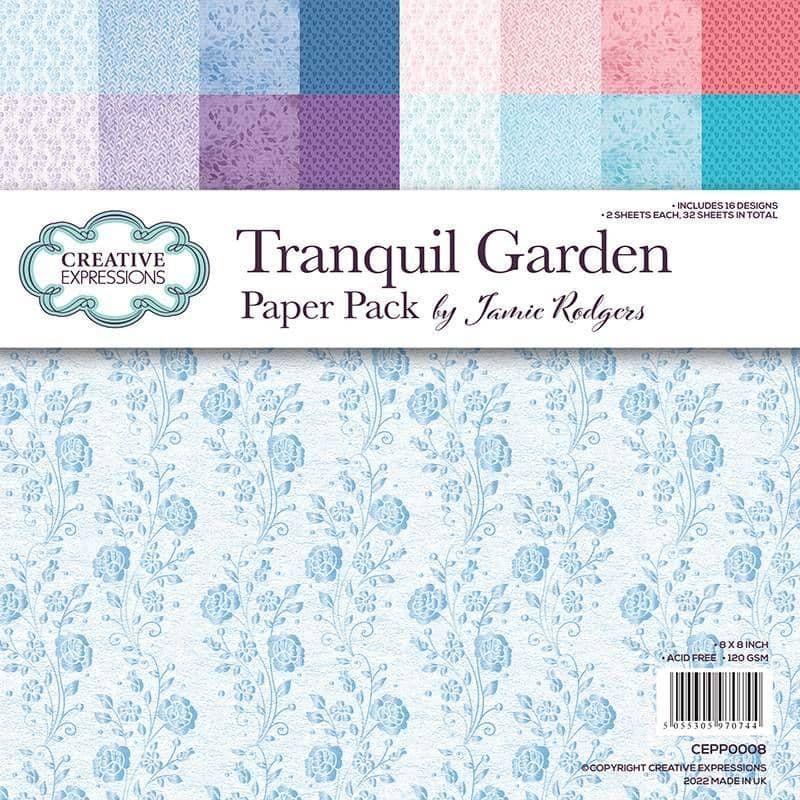 Tranquil Mixed Colour & Pattern Paper Pack