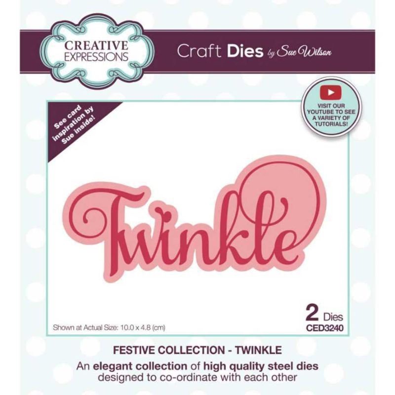 Twinkle Paper Crafts Metal Dies for Cardmaking